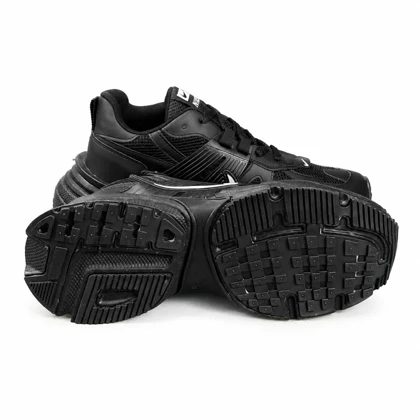 کفش کتانی مردانه بزرگ پا نایکی v2k رنگ مشکی Nike V2k