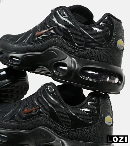 کفش کتانی مردانه و زنانه مشکی قرمز NIKE AirMax Plus TN Ultra مدل 6729