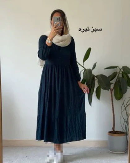 پیراهن مانتویی طلوع