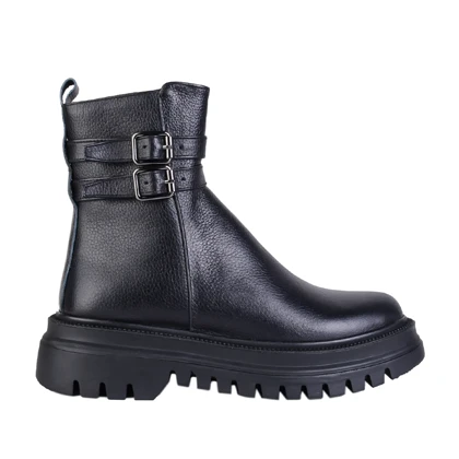 بوت چرم دو سگک زنانه 403 ec