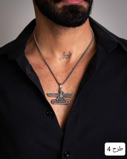 گردنبند پلاک دار_کد4818