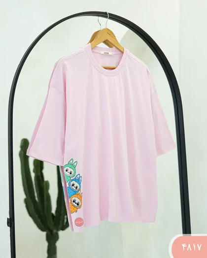 تیشرت باکسی لبوبو 4817