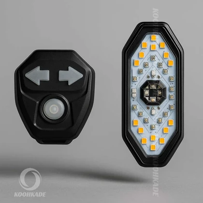 چراغ خطر دوچرخه راهنما دار وایرلس FY-1820