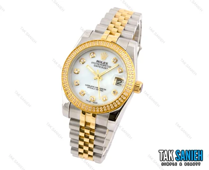 ساعت مچی زنانه رولکس دیت جاست مدل Rolex-2386-L