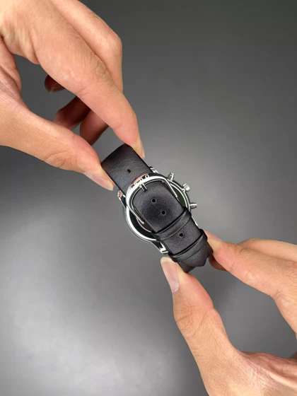 ساعت مچی رادو فول دیت بند چرمی مشکی Rado