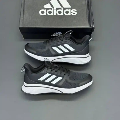 کفش آدیداس کلود فوم TND مشکی سفید Adidas Cloudfoam TND Black White