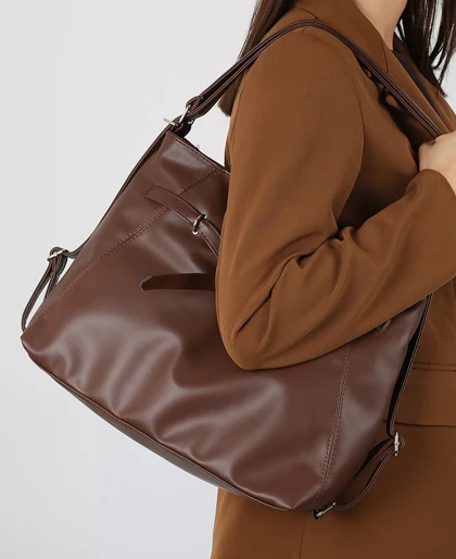 کیف زنانه چرم قلابدار 155 AM