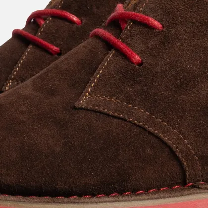 سافاری گلی قرمز جیر دور قرمز - Safari Veldskoen C Design After Rain/Red S Red Line