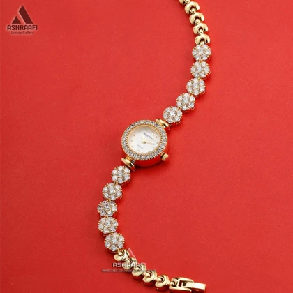 ساعت رویال کرون نگین‌دار Royal Crown 8241