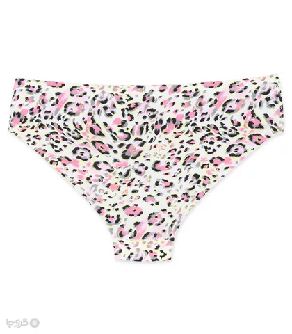 شورت زنانه اسلیپ میکروفایبر Neev نیو کد Elite 2432 پلنگی Leopard