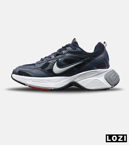 کفش کتانی مردانه و زنانه سرمه ای سفید Nike Cushlon V5K مدل 8826