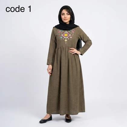 کفتان صوفیا ژاکارد گلدوزی مدل پریناز علیدسا