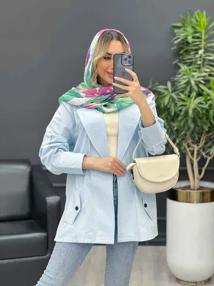 مانتو لینن سر شانه ژیله