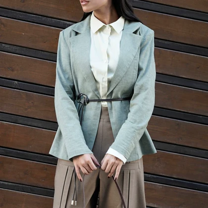 کت لینن کلاسیک