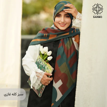 روسری نخ پنبه کوچه نگار