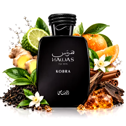 ادوپرفیوم مردانه رصاصی هوس کبرا