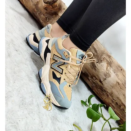 کتانی طبی لژدار زنانه مدل نیوبالانس 9060 کد 75276