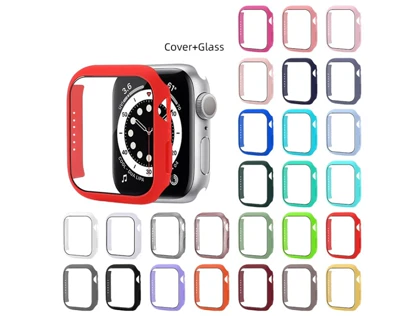 قاب محافظ صفحه نمایش اپل واچ سری 7 راک Rock Integrated Protective Apple Watch 7 45mm