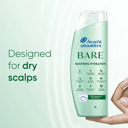 شامپو ضد شوره مدل Head & Shoulders Bare Soothing Hydration