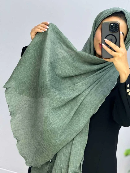 شال پلیسه وارداتی مارونا کد 12088