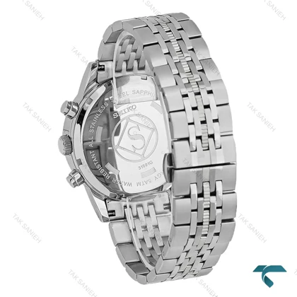 ساعت مچی مردانه سیکو Vip سه موتوره نقره ای Seiko-8747-G