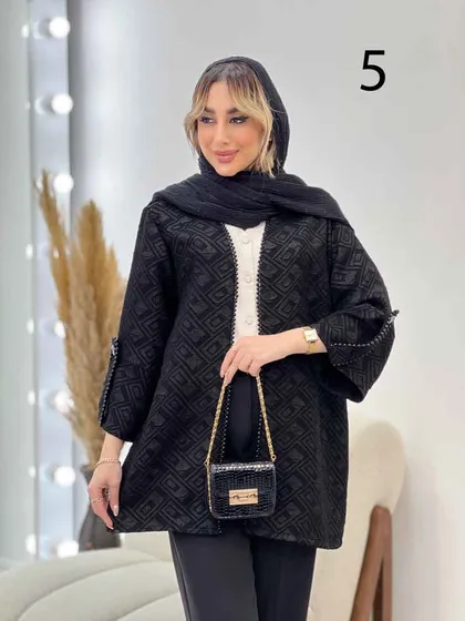 مانتو فکورا آستین پاگن