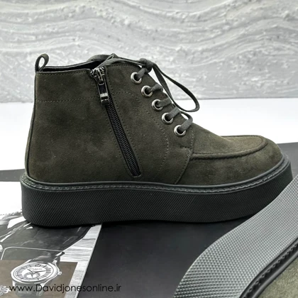 نیم بوت زنانه استرادیواریوس مدل Stradivarius Flat Ankle Boots - BTGr37