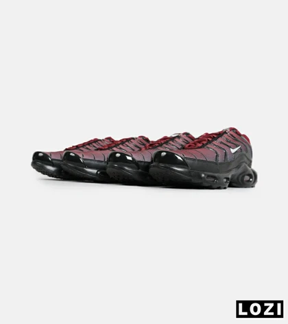 کفش کتانی مردانه و زنانه مشکی قرمز NIKE AirMax Plus TN Ultra