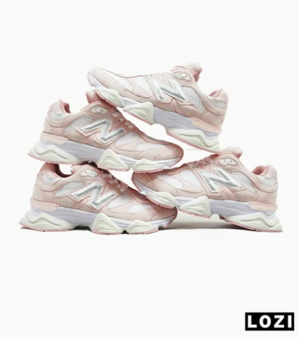 کفش کتانی زنانه صورتی سفید NEW BALANCE 9060