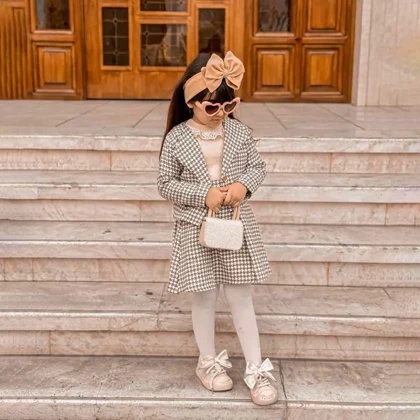 کت دامن و تاپ مجلسی دخترانه