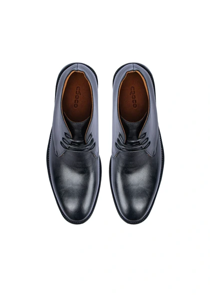 نیم بوت چرم مردانه مدل ms1029