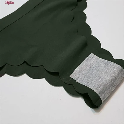 شورت زنانه مدل لیزری سبز تیره اس کیو اف هانا کد 4978