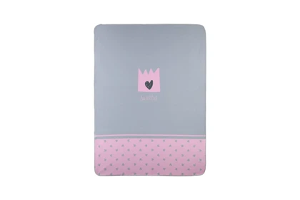 پتو نخی قلب صورتی رزبرن ROSEBORN little sweetie-girl