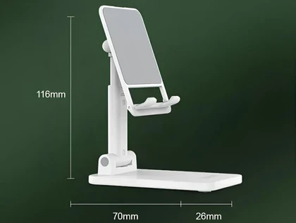 هولدر گوشی موبایل و تبلت رومیزی ارلدام Earldom Desktop Tablet Holder Table Cell Foldable Extend ET-EH175