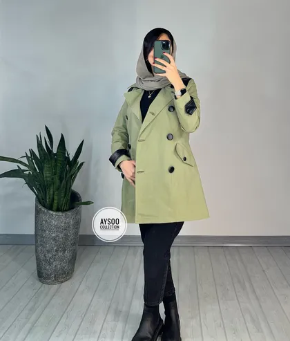 بارانی آستردار لنا