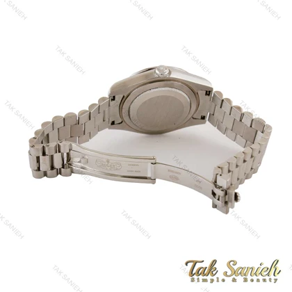 ساعت رولکس دی دیت مردانه سیلور صفحه آبی اعداد عربی Rolex-5361-G