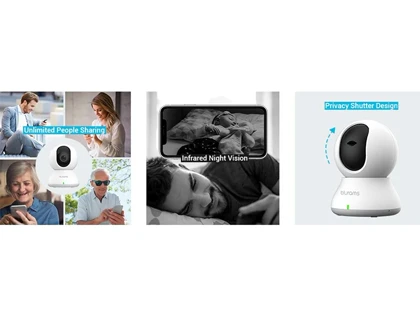 دوربین مداربسته هوشمند 2K بلورمز Blurams Dome Lite 2 Indoor Cam 2K-A31