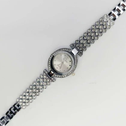 ساعت مچی زنانه مجلسی Dios نگین‌دار با موتور کوارتز