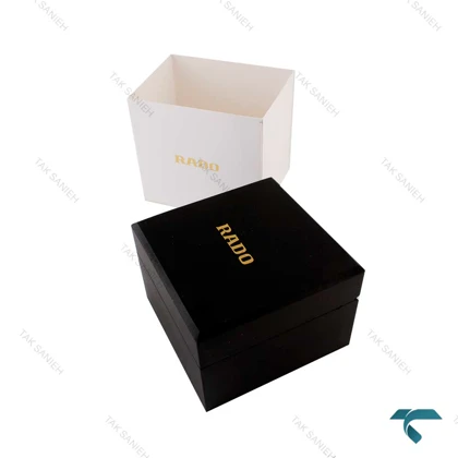 ساعت مچی رادو زنانه مشکی وسط سرامیکی عقربه رزگلد Rado-7283-L