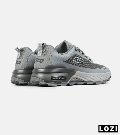 کفش کتانی طبی ورزشی طوسی SKECHERS max protect مدل 7567