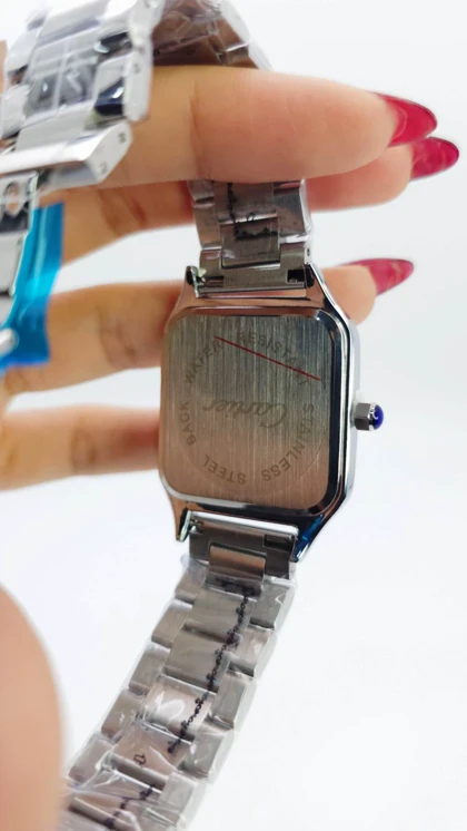 ساعت مچی مردانه کارتیر Cartier تمام استیل با ماندگاری رنگ بالا