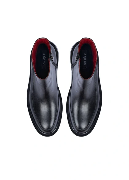 نیم بوت چرم زنانه مدل ws1088