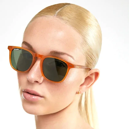 عینک آفتابی دی فرانکلین مدل D.franklin ULTRA LIGHT SQ MED / AMBER