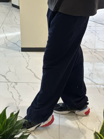 جاگر سرمه ای اوورسایز