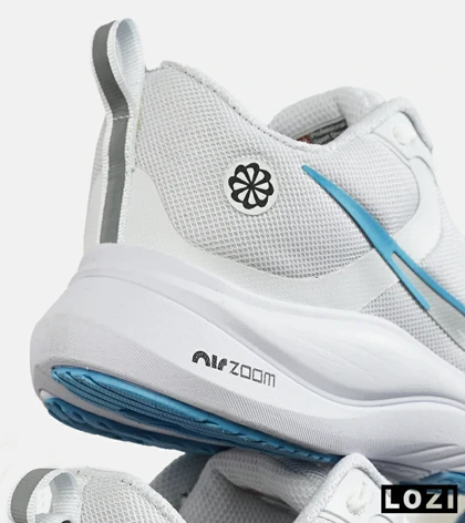 کفش کتانی مردانه و زنانه سفید آبی NIKE Lebron 22 Guide V.02