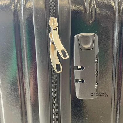 چمدان بچگانه طرح SKATEBOARD مشکی