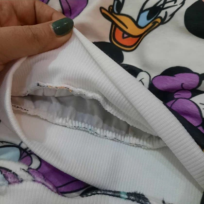 بلوزشلواردخترانه مخمل طرح میکی با کیفیتارزان