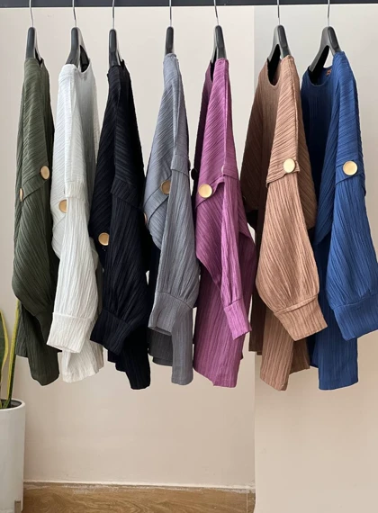 مانتو آستین کیمونو کد 1755