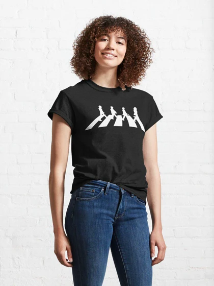 تیشرت گروه موسیقی beatles بیتلز Minimalistic Abbey Road