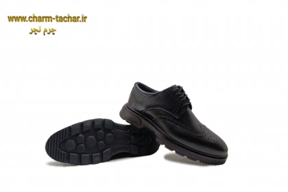 کفش لوفر طرح بروژ چرم طبیعی si122